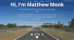 Desktop Screenshot of mattmonk.com