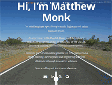 Tablet Screenshot of mattmonk.com